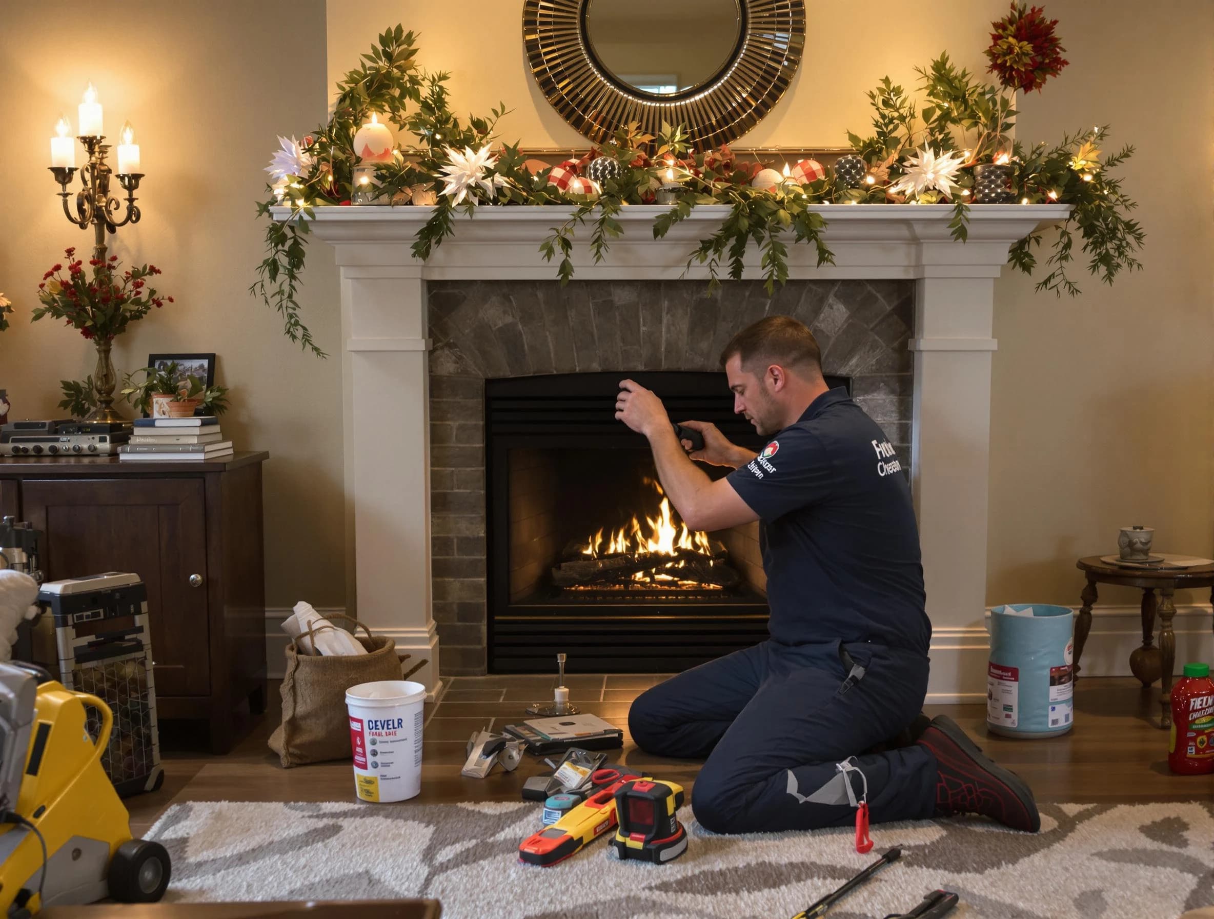Fitchburg Chimney Sweep offering fireplace maintenance services in Fitchburg, MA